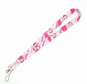 Mobiltelefonband charms 20 st tecknad anime nackband LANYARD ID BADGE HOLDER ROPE KEYS Kedje Key Rings Cosplay Accessories Girl Love #28