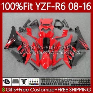 OEM-Verkleidungen für Yamaha YZF R 6 YZF R6 600 YZF-R6 YZF600 99Nr