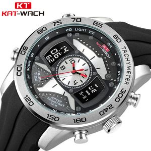 KT714 Mężczyźni Outdoor Sports Luminous Głębokość Wodoodporna Watch Electronic Quartz Watch Producenci Direct Hurt