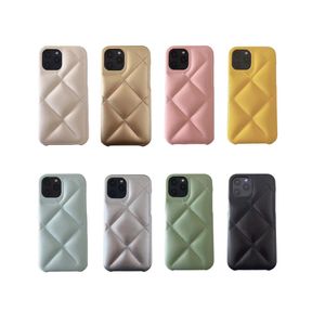 Designer Soft Leather C Telefonfodral för iPhone Pro Max Case X XR XSMAX Plus White Black Red Pink Silver Rose Gold Blue Gul Case Cover With Logo Box