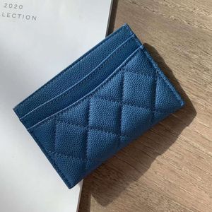 5A+ Luxury Wallets Card Holders Carteras Marca Designer Kartenhalter Mens Credit Card Holder Holder äkta läderkaviarhud