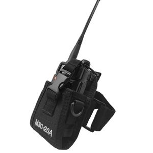 Upgrade MSC-20A Nylon Multifunction Bols Bag Holster Case para Baofeng Radio UV-5R Series UV-82 888S Tyt Walkie Talkie