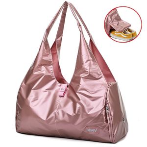 Yoga Mat Bag Gym Tas for Fitness Woman Sports Shoes Bag Female Tote Shoulder Pack Training Gymtas Bolsa Deporte Big Handbags Q0705