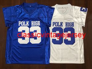 Al Bundy #33 Polk High Men's Football Jersey Married With Children Stitched Blue White S-3XL