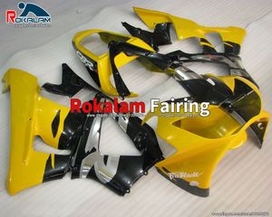 Para Honda CBR Amarelo Black 900 RR CBR900RR 929 2000 2001 CBR929RR 01 02 Fairas de Aftermarket da bicicleta da estrada do corpo (moldagem por injeção)