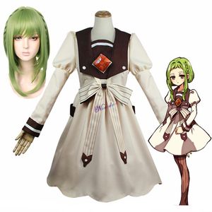 Anime Costumes Toaleta Związek / Jibaku Shounen Hanako Kun Sakura Nanamina Cosplay Costume Wig Kobiety Sukienka na Halloween Party