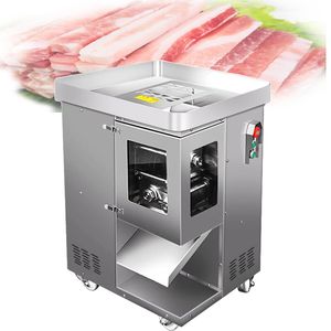 新しいタイプ多機能電気肉スライサー商業家庭溶質肉スライサー自動肉スライサー500 kg/h