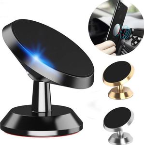 Magnetic Car Phone Holder Dashboard Phone Holder Stand Bracket Magnet Stand Car Holder with retail box For smartphone