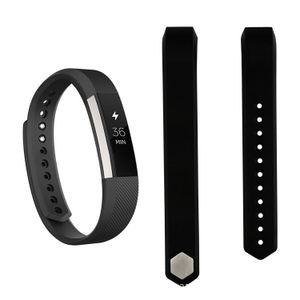 Sportband Ny ersättningsarmband Silikonbandlås för Fitbit Alta Smart Watch Armband 18 Färg Små Stor Personlighet Mode