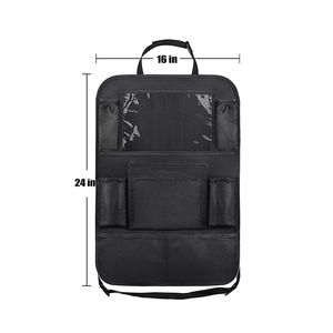 Multi-tasca per seggiolino auto organizer per schienale borsa portaoggetti da viaggio organizzatore per auto universale per appendere borse protettore interno216L