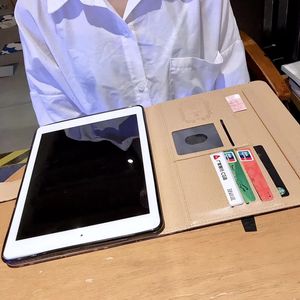 2020 ipad pro 11 고급 태블릿 케이스 ipad Air10.5 Air1 2 mini45 ipad10.2 ipad56 디자이너 패션 가죽 카드 포켓 ipad 케이스