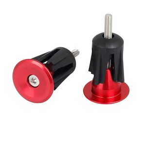 2PCS Manopole Cappucci Coperchi Lega di alluminio Manubrio per bici Tappi per manubrio MTB Accessori per biciclette per bici