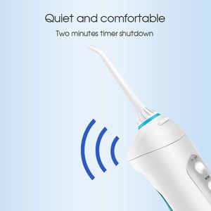 Irrigadores orais 3 Modos 200ml do tanque de água Pulso Flosser portátil Dispositivo de limpeza dental Dentes de clareamento Irrigador oral elétrico para falso