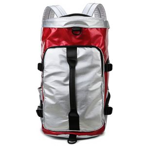 Saco de ginásio de esporte seco e molhado para mulheres fitness natação mochila feminino outdoor dobramento de bagagem de viagem à prova d'água blosa q0705