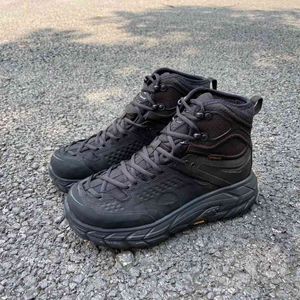 Hoka Tor Ultra Lowwp Yu Wenle's Same High Help Thick Soled Waterproof Running Shoes Outdoor Mountaineering
