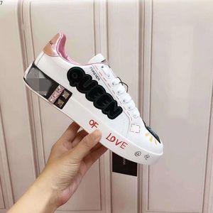 top new arrival Casual Shoes White Black Red Fashion Mens Women Leather Breathable Shoes Open Low sports Sneakers hcmk49843