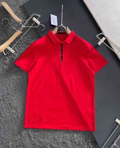 Bayanlar V Boyun Tişörtleri toptan satış-Ünlü Poloshirt Gömlek Erkekler Bayanlar Yüksek Kalite T Gömlek Mektup Baskı V Boyun Kısa Kollu Renkler Moda Sokak Casual Polo Gömlek