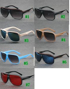 Letni mężczyzna Okulary przeciwsłoneczne 7Colors Kobieta Kolarstwo Okulary Okulary jazdy Okulary Dazzle Kolor Jazdy Plaża Czerwony Modelowanie, Motorcycling, Glas Ses