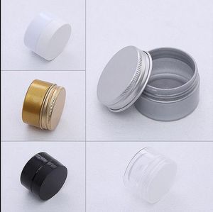 100 pcs 30 g/ml black plastic jar mini Men's Cream Pack Sample Cosmetic Container Free Shipping Dark eye cream bottles