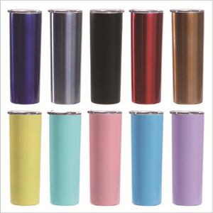 Wholesale wine flute for sale - Group buy Skinny Tumblers Water Bottle Red Wine Thermos Cups Tumbler Glasses Stainless Steel Beer Car Office Mugs with Lid Drinkware Sea Shipping