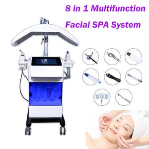 8 i 1 Hydro Microdermabrasion PDT LED Spa Facial Aqua Deep Cleaning Hydro Machine Water Peeling Dermabrasion Machines