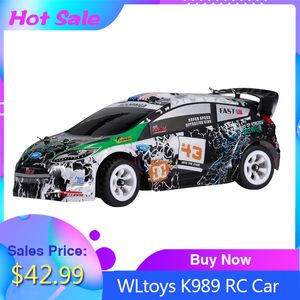 Wltoys 1/28 2. / H Raça de alta velocidade RC RC Racing Drift Carro de controle remoto Brinquedo Crianças Presente LJ200918