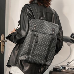 남자 여자 배낭 학교 가방 고급스러운 검은 백팩 패션 디자이너 학생 어깨 가방 m 크로스 바디 지갑 전화 가방 삼각형 편지