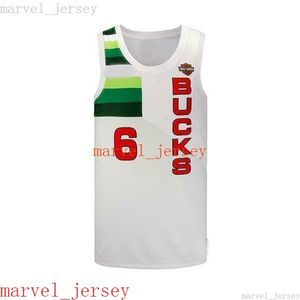 Benutzerdefinierte Eric Bledsoe #6 Sponsor Logo Swingman Jersey XS-6XL MENS Throwbacks Basketball Trikots