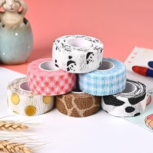 Wrist Support Self Adhesive Bandage Adherent Wrap Elastic Bandages Stretch Roll Sports Tape Ankle Swelling Sprain