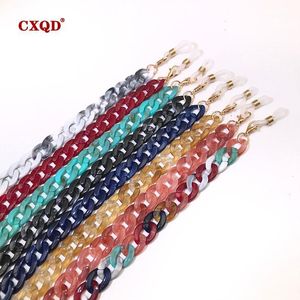 Chains Leopard Acrylic Sunglasses Chain Chic Womens Eyeglass Reading Glasses Eyewears Cord Holder Neck Strap Lanyard 75cm1