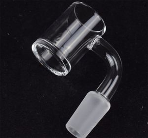 Высокое качество XL Flat Top Quartz Banger Nail с 5 мм толстым дном Безкупольный кварцевый гвоздь для стеклянных водопроводных бонгов