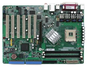 100% OK Original Embedded Industrial Moderboard IPC Mainboard G4S601-B 865G ATX 6 PCI 2 COM 1 LAN med RAM PGA478 CPU