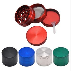 Cross border hot sale Cigarette Mill 4-layer diameter 50 mm Metal Cigarette Mill zinc alloy manual grinder