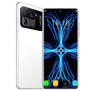 2022 M11ULTRA Telefon Sıcak Newstyle Global Version Orijinal Android Smartphone 7.3 inç Büyük Ekran Cep Telefonu Çift SIM Hücre Mobil Akıllı Yüz Unlocked 5G 4G