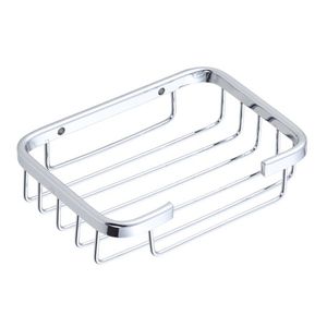 Wholesale small dish rack for sale - Group buy Stainless steel small square soap net soap dish rack soap box bathroom hardware pendant custom hot sale LJ201211
