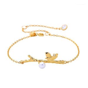 Charm Bracelets 2021 Kadınlar İçin Altın Renk Reçine Kristal Akrilik Cam İnci Zincirleri Moda Yahudi Toptan El Yapımı1