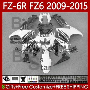 ingrosso Fustellatura Nera Fz6r-Carementi OEM per Yamaha FZ R N FZ6 R N FZ R FZ600 FZ6R Body No FZ N FZ6N Kit di bodywork Bianco nero nero