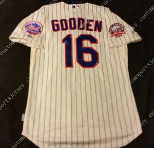 Cheap wholesale NEW YORK DWIGHT GOODEN COOL BASE Jersey Stitched customize any number name MEN WOMEN YOUTH Baseball Jersey