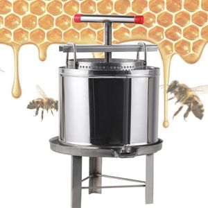 2021 Senaste Hotbeeekeeping Honey Bee Wax Press Maskin BEESWAX Pressar Manual Mesh Produktverktyg för biodlare leveranser