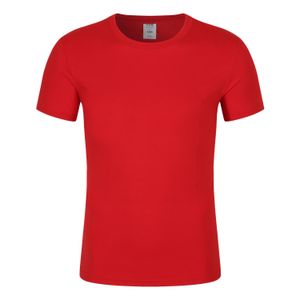 Blank Koszulka z krótkim rękawem Koszulka z krótkim rękawem Top Red Sports Football Shirt