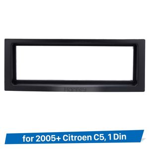 Singlar din bil stereo radio fascia panel för 2005+ Citroen C5 stereo ram panel kit Dash mount montering kit installation