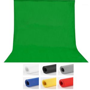 Bakgrundsmaterial 1.6x3m Fotografia Poggrafi Studio Grön Skärm Chroma Key Backdrop för Po Lighting Non Woven 7Colors1