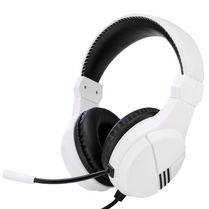 Nieuwe aankomst Hoogwaardige gaming hoofdtelefoon Wired headset oortelefoon met microfoon voor PS4 Xbox One Computer Computer PC Ninetendo Switch