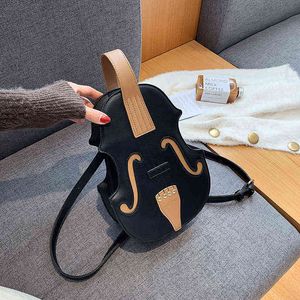 Shoulder Bags Likethis Fashion Retro Violin Backpack for Women Preppy College Style Travel Teenage Girl Backpacks Mochila Mujer 220207