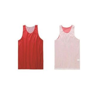 Men Anti-pilling Breathable Basketball Jerseys Polyester Anti-wrinkle College Basketball Shirts Red