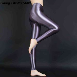 Frauen Yoga Leggings Nahtlose Glatte Fitness Workout Laufen Sportswear Hohe Taille Legging Femme Gym Ballett Tanz Hosen Strumpfhosen H1221