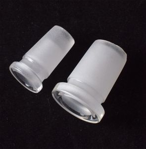 DHL Glass Hoakahs Reduktor Adapter 10mm 14mm 18mm Mężczyzna Kobieta Ash Catcher Slit Dyfuzor do szklanych Bongs Rury wodne