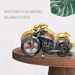 Outros relógios Acessórios Motociclos Despertador Horologium presentes Brinquedos ABS Creative Watch Desktop Student1