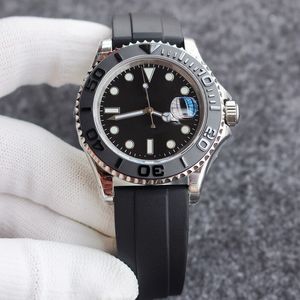 Watches for Men Designer Automatic Watch Luxury Mens Sports Wristwatch 40mm Waterproof Movement Wristwatches Rubber Strap Datejust