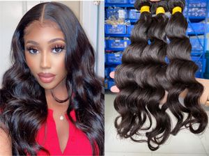 Unprocessed Brazilian Human Hair Bundles Natural Wave Top Quality Hair Products Wholesale Virgin Hair Vendors